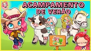 🏕️🐴 Rotina de Acampamento de Verão na Fazenda | Avatar World 🌾✨ Princesas Disney
