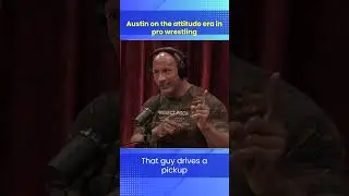 Steve Austin on The Attitude Era in Pro Wrestling - Joe Rogan, Dwayne 'The Rock' Johnson #jre