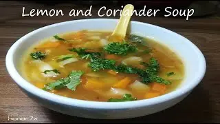Burnt garlic soup /🍋 lemon and Coriander Soup recipes for cold and cough I Garlic soup I