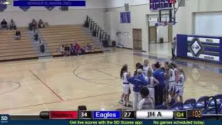 JH Girls Wall Eagles vs Lyman Raiders (GB)