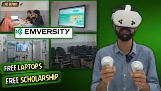 Free laptop for first Batch students & scholarship Emversity : 8867955042