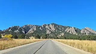 NCAR Table Mesa Fall Foliage Boulder Colorado 10/15/2023