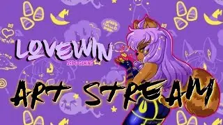 Lovewin Live Art Stream - Halloween Choko!