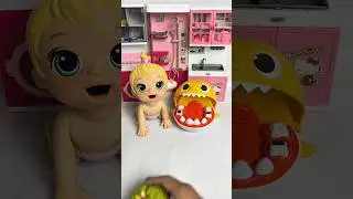 Satisfying with unboxing barbie doll and pinkfong playset Magicasmr #barbiedoll #doll#barbie