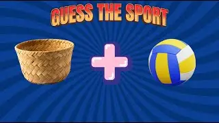 Guess The Sport By Emoji 🏀⚽🎾 | Emoji Sports Quiz | Fun Brain Game