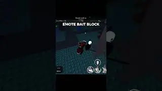EMOTE BAIT BLOCK As Guest 1337 Roblox Forsaken #forsaken #roblox #shorts