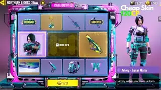 Artery Lunar Maria CODM Cheap Skins 3 Draws Shield Girl VS Shield Girl
