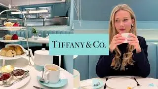 Tiffany & Co Restaurant at Harrods | Full Review Vlog 💎 Afternoon Tea at Tiffany’s 🩵
