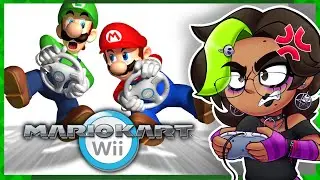 Jugando Mario Kart Wii, ahora si de a devis te lo juro we