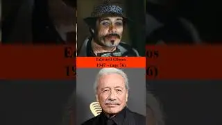 Edward Olmos, Blade Runner (1982) | Then and Now