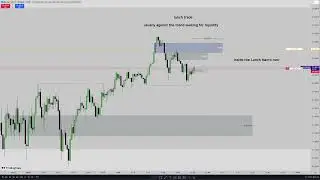 Lunch Macro Trade / ICT CONCEPTS / NQ LIVE EXECUTION 17.01.2025