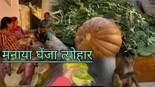  Ghenja festival celebrated 28th of the poush month ❤️#tehri #घेंजा #festival #पौषmonth