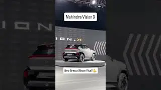 Mahindra Vision X unveiled!