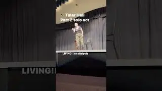 Part 2 Tylar Hall solo Competiton play #blindchickliving  #blindchick  #livingondialysis