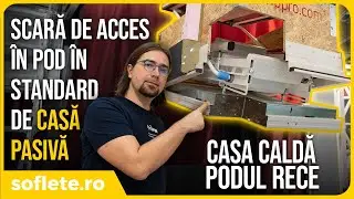 SCARA DE ACCES IN POD &icirc;n standard de CASA PASIVA