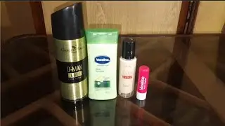 veseline lip balm, foundation,  lotion  & body spray reviews || by craft and kitchen