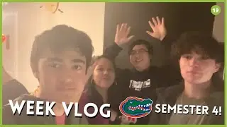 A Week in a New Semester | UF College Vlog 19