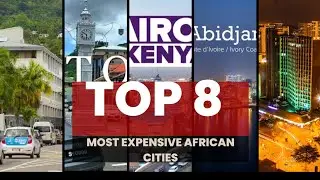 TOP 8 Most Expensive African Countries To Live In #africancities #toprank