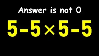 Most People Get This Simple Math Question Wrong!
