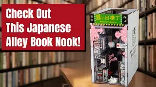 Can You Build This Tiny Japanese Alley Book Nook?