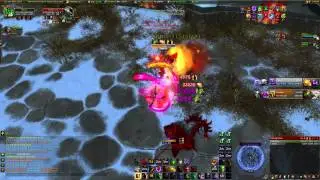 Destro Warlock / Beastmastery Hunter vs. Feral Druid/Disc Priest 5.3 Arena