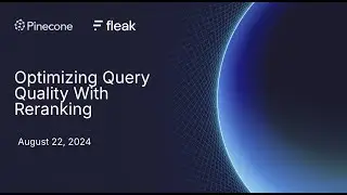 Optimizing query performance with Pinecone's Rerank API and Fleak