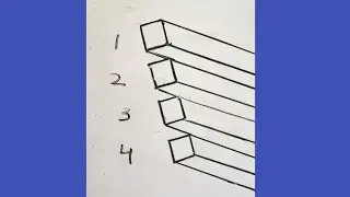 3 or 4? #illusion #drawing #condsty