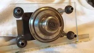 Yale Safe Combination Lock Gear Driven