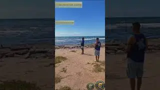 Coastal Control: Drone-Assisted Fishing Setup is Go! #fishingtips #fishing #dronefishing 