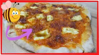 Como hacer PIZZA de SOBRASADA con VINAGRETA de MIEL