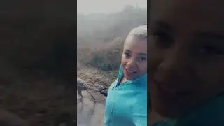 Nature walk with dog
