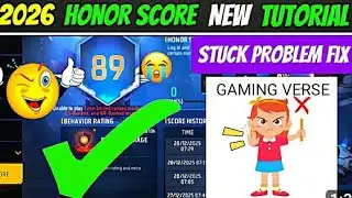 Honor score stuck problem 😭 after OB52 update Fix it✅