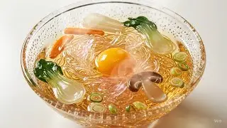 Cooking GLASS RAMEN?! | ASMR SATISFYING AI cooking art!