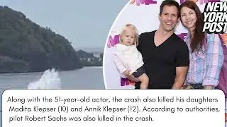 Christian Oliver and his two daughters were killed 