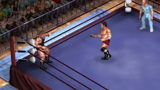 Fire Pro Wrestling World Takeshi Rikioh vs The Giant