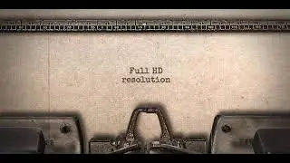 Typewriter Stomp Intro - Premiere Pro Template