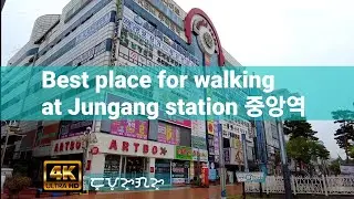 Jungang Station South Korea street 중강역 #south korea travel #shorts