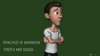 Stretch and Squash | Animation Principles | Maya 3D Animation