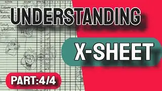 Part:4 X SHEET Animation // Dialogue and Sound Tutorial [2021]  #x-sheet #2danimation