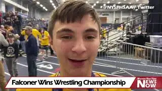 WNY News Now | Falconer Men's Wrestling Team Wins New York State Title