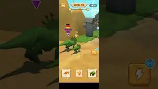 Dinosaur Shifting Run Level 098 Funny Race Gameplay Walkthrough #dinosaurshiftingrun  #shorts