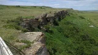 Head smashed in buffalo jump