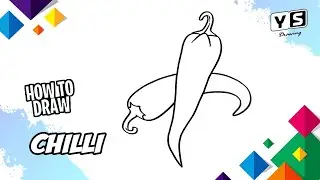 How to draw Chilli Pepper