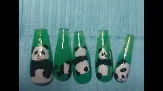 International Panda Day - Nail Art tutorial