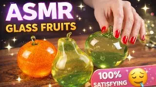 These Glass Fruits Sound Unreal&hellip; #asmr Cutting 🍏 | Ultra Satisfying Sounds
