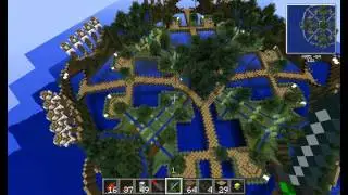Let&acute;s Show Minecraft Fliegender Wald von Oschelchen