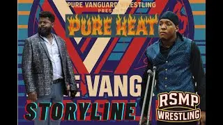 Pure Vanguard Wrestling Pure Heat Dan DeMan and Clipper Jones Storyline insert RSMP Wrestling