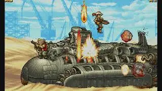 Metal Slug 5 Plus - SNK Playmore 2003 - 2 players gameplay ( Level-8 ) 08.11.2020