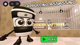 CAPPUCCINO ASSASSINO PRISON RUN! Roblox Gameplay Walkthrough 