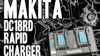 Makita DC18RD Rapid Charger - Dual Port - 18V LXT